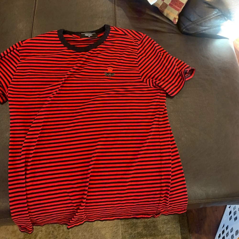 Forever 21 Rose T-Shirt